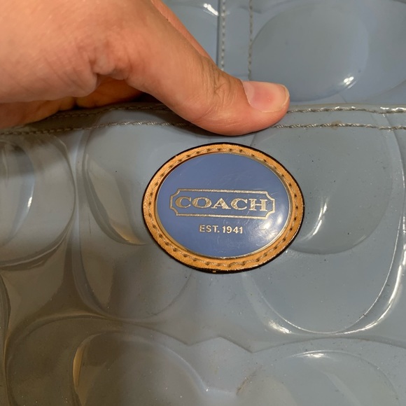 Vintage Coach Purse ** broken strap** - Picture 3 of 10